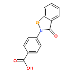 Benzoic acid,4-(3-oxo-1,2-benzisoselenazol-2(3H)-yl)-