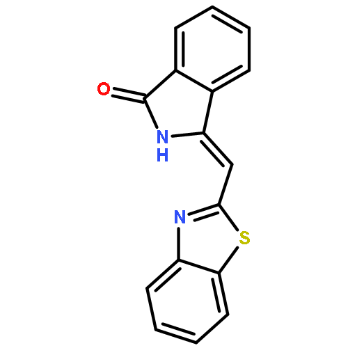 1H-Isoindol-1-one,3-(2-benzothiazolylmethylene)-2,3-dihydro-