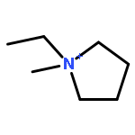 Pyrrolidinium, 1-ethyl-1-methyl-