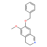 7-Benzyloxy-6-methoxy-3,4-dihydroisoquinoline