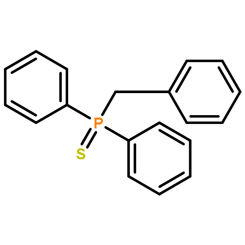 Phosphine sulfide,diphenyl(phenylmethyl)-