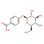 4-(beta-D-glucopyranosyloxy)benzoic acid