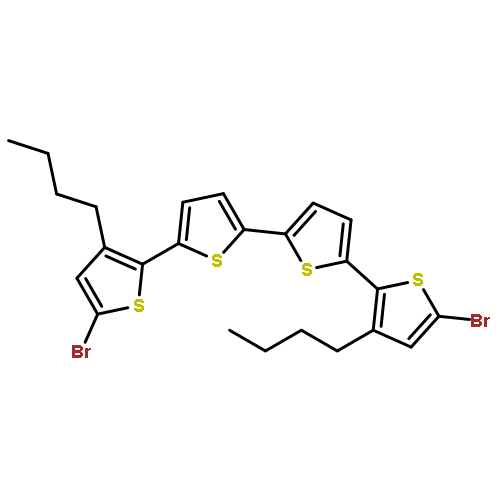 2,2':5',2'':5'',2'''-Quaterthiophene, 5,5'''-dibromo-3,3'''-dibutyl-