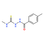 N-Methyl-2-(4-methylbenzoyl)hydrazinecarbothioamide