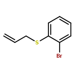 Benzene, 1-bromo-2-(2-propenylthio)-