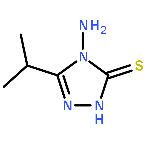 3H-1,2,4-Triazole-3-thione,4-amino-2,4-dihydro-5-(1-methylethyl)-