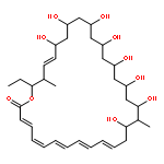 32-ethyl-14,16,18,20,22,24,26,28-octahydroxy-15,31-dimethyl-1-oxacyclodotriaconta-3,5,7,9,11,29-hexaen-2-one