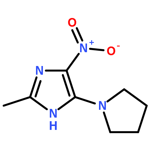 2-methyl-5-nitro-4-(1-pyrrolidinyl)-1H-Imidazole