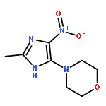 4-(2-methyl-5-nitro-1H-imidazol-4-yl)-Morpholine