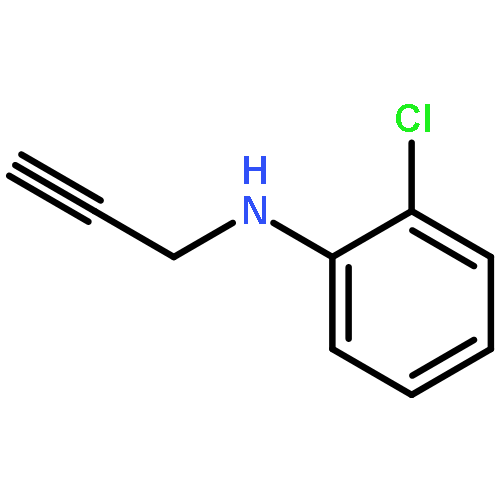 Benzenamine, 2-chloro-N-2-propynyl- (9CI)