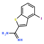 Benzo[b]thiophene-2-carboximidamide, 4-iodo-