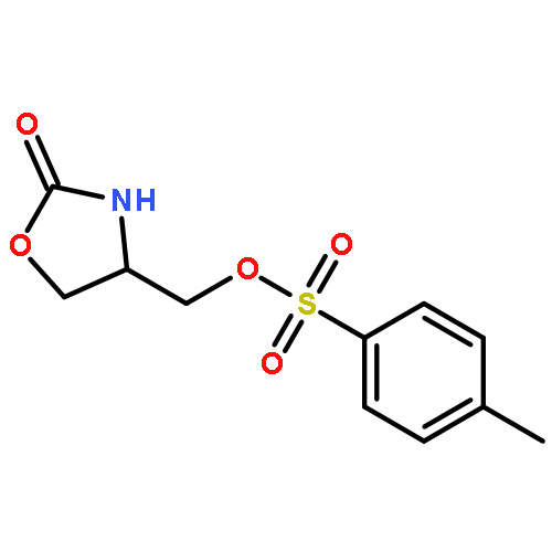 2-Oxazolidinone, 4-[[[(4-methylphenyl)sulfonyl]oxy]methyl]-, (4S)-