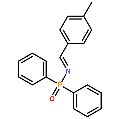 Phosphinic amide, N-[(4-methylphenyl)methylene]-P,P-diphenyl-