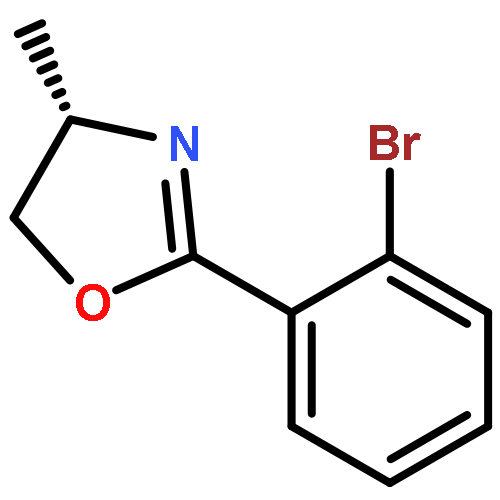 Oxazole,2-(2-bromophenyl)-4,5-dihydro-4-methyl-, (4S)-