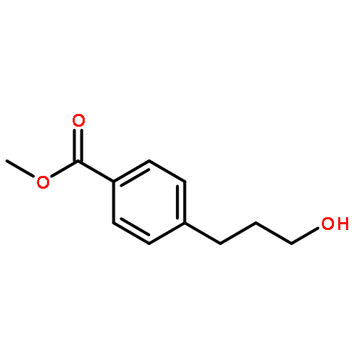 Benzoic acid, 4-(3-hydroxypropyl)-, methyl ester