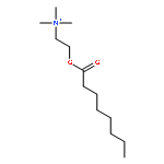 Ethanaminium, N,N,N-trimethyl-2-[(1-oxooctyl)oxy]-