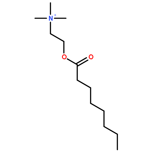 Ethanaminium, N,N,N-trimethyl-2-[(1-oxooctyl)oxy]-