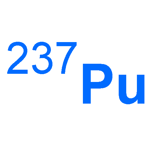 Plutonium, isotope ofmass 237