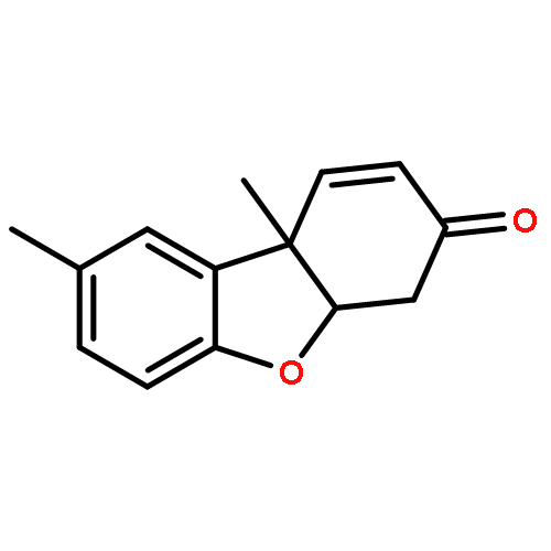 3(4H)-Dibenzofuranone, 4a,9b-dihydro-8,9b-dimethyl-, cis-