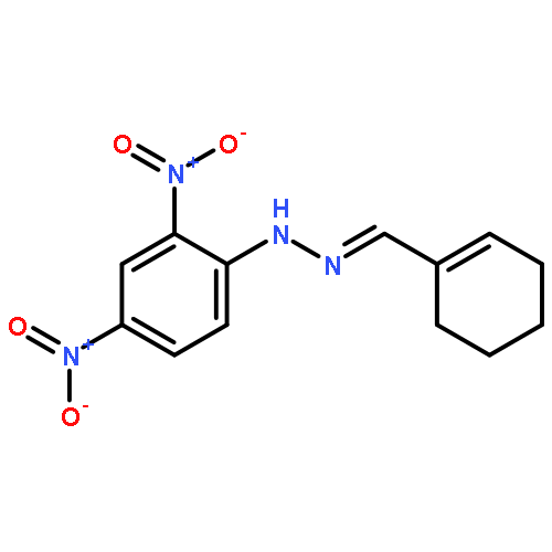 1-Cyclohexene-1-carboxaldehyde, (2,4-dinitrophenyl)hydrazone