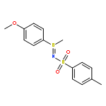 Benzenesulfonamide,N-[(4-methoxyphenyl)methyl-l4-sulfanylidene]-4-methyl-