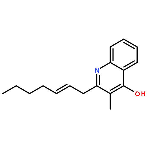 4-Quinolinol,2-(2-hepten-1-yl)-3-methyl-