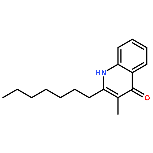 2-Heptyl-3-methyl-4(1H)-quinolinone