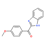 Methanone, 1H-benzimidazol-2-yl(4-methoxyphenyl)-