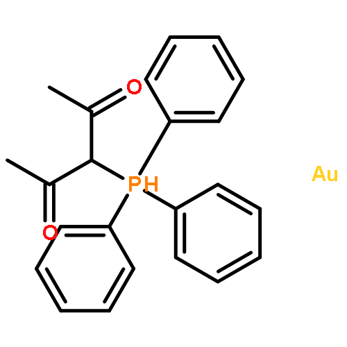 Gold, (1-acetyl-2-oxopropyl)(triphenylphosphine)-