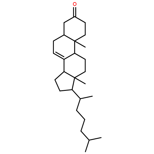 Cholest-7-en-3-one, (5a)-