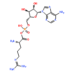 L-Arginine,monoanhydride with 5'-adenylic acid (9CI)