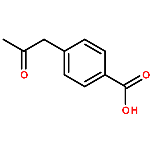 4-(2-Oxopropyl)benzoic acid