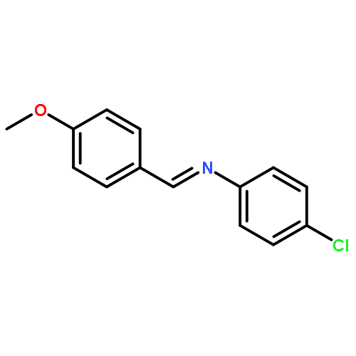 Benzenamine,4-chloro-N-[(4-methoxyphenyl)methylene]-