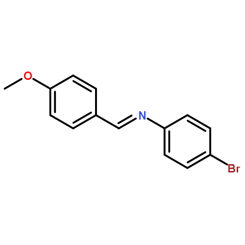 Benzenamine, 4-bromo-N-[(4-methoxyphenyl)methylene]-