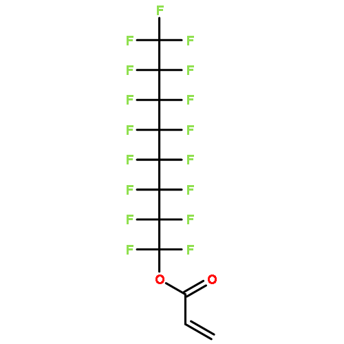 2-Propenoic acid,1,1,2,2,3,3,4,4,5,5,6,6,7,7,8,8,8-heptadecafluorooctyl ester