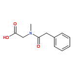 2-[Methyl(2-phenylacetyl)amino]acetic acid