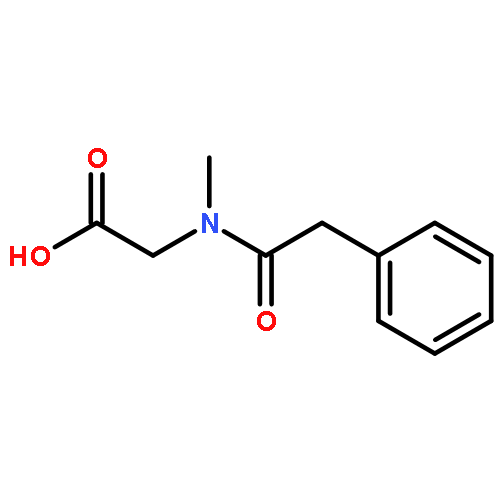 2-[Methyl(2-phenylacetyl)amino]acetic acid