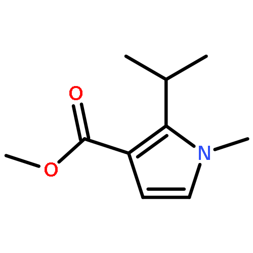 1-methyl-2-(1-methylethyl)-1H-Pyrrole-3-carboxylic acid methyl ester