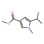 1-methyl-5-(1-methylethyl)-1H-Pyrrole-3-carboxylic acid methyl ester