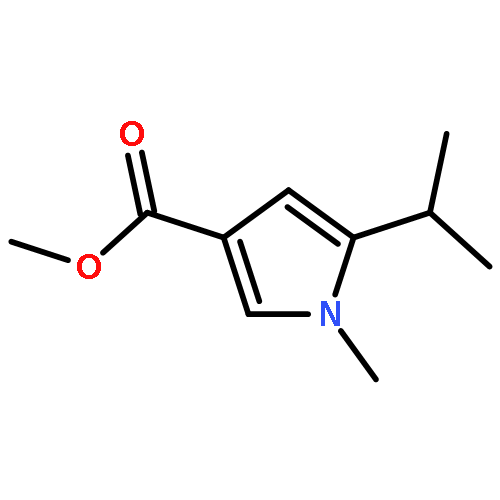 1-methyl-5-(1-methylethyl)-1H-Pyrrole-3-carboxylic acid methyl ester