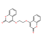 4,4'-[ethane-1,2-diylbis(oxy)]bis(2H-chromen-2-one)