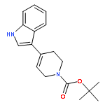 tert-Butyl 4-(1H-indol-3-yl)-5,6-dihydropyridine-1(2H)-carboxylate