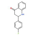 2-(4-Fluorophenyl)-2,3-dihydro-4(1H)-quinolinone