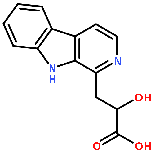 3-(9H-beta-carbolin-1-yl)-2-hydroxy-propionic acid