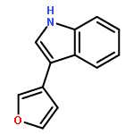 1H-Indole, 3-(3-furanyl)-