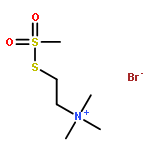 Ethanaminium,N,N,N-trimethyl-2-[(methylsulfonyl)thio]-, bromide (1:1)