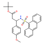 tert-butyl 3-(anthracene-9-sulfonamido)-3-(4-methoxyphenyl)propanoate