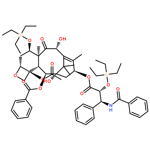 2’,7-Bis-O-(Triethylsilyl) 10-Desacetyl Paclitaxel