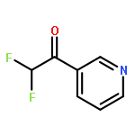 Ethanone, 2,2-difluoro-1-(3-pyridinyl)- (9CI)