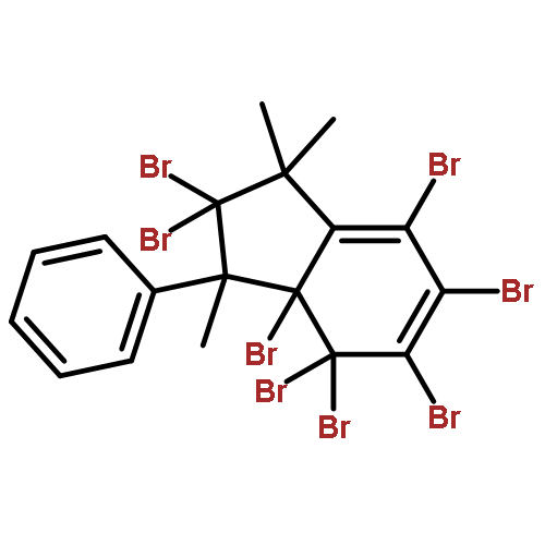 Octabromo-2,3-dihydro-1,1,3-trimethyl-3-phenyl-1H-indene